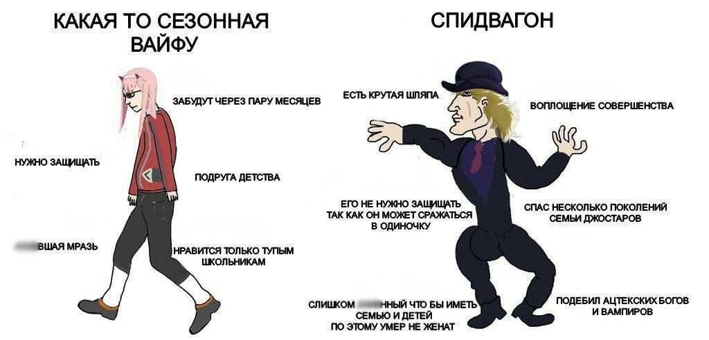 Почему самый лучший. Спидвагон мемы. Спидвагон вайфу. Спидвагон Джоджо мемы. Фонд Спидвагона.