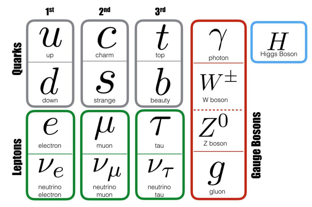 Particle Zoo:The Standard Model | Science Amino