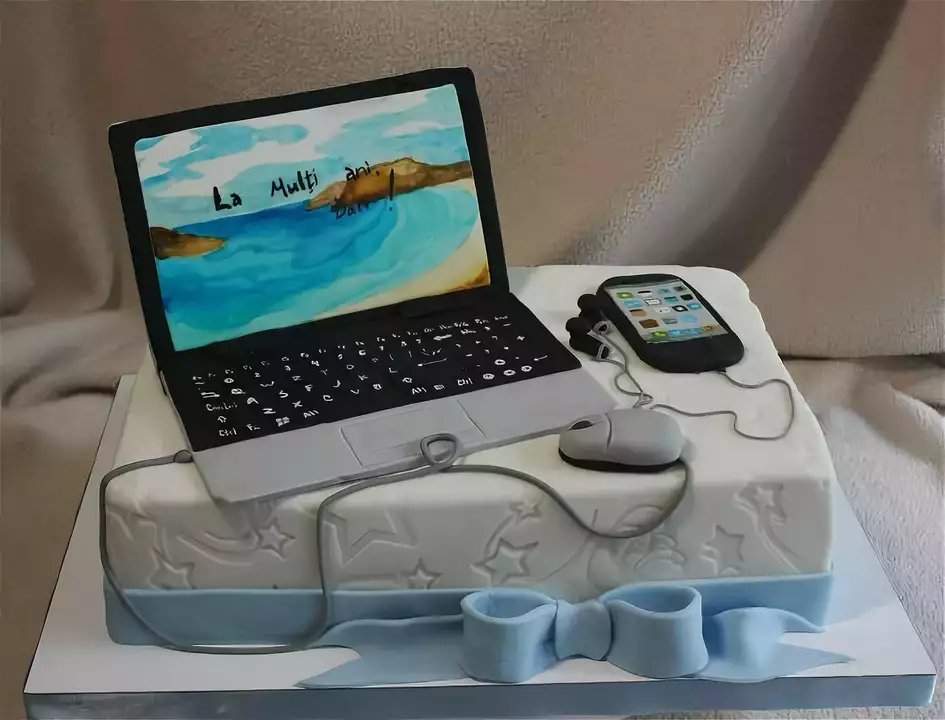 Торт для игрока в компьютер