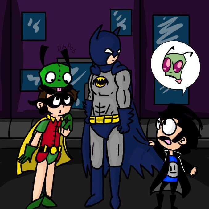 Batman crossover | Invader Zim Amino