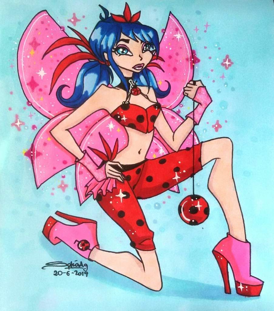 Ladybug as a Winx Club fairy | Miraculous Amino