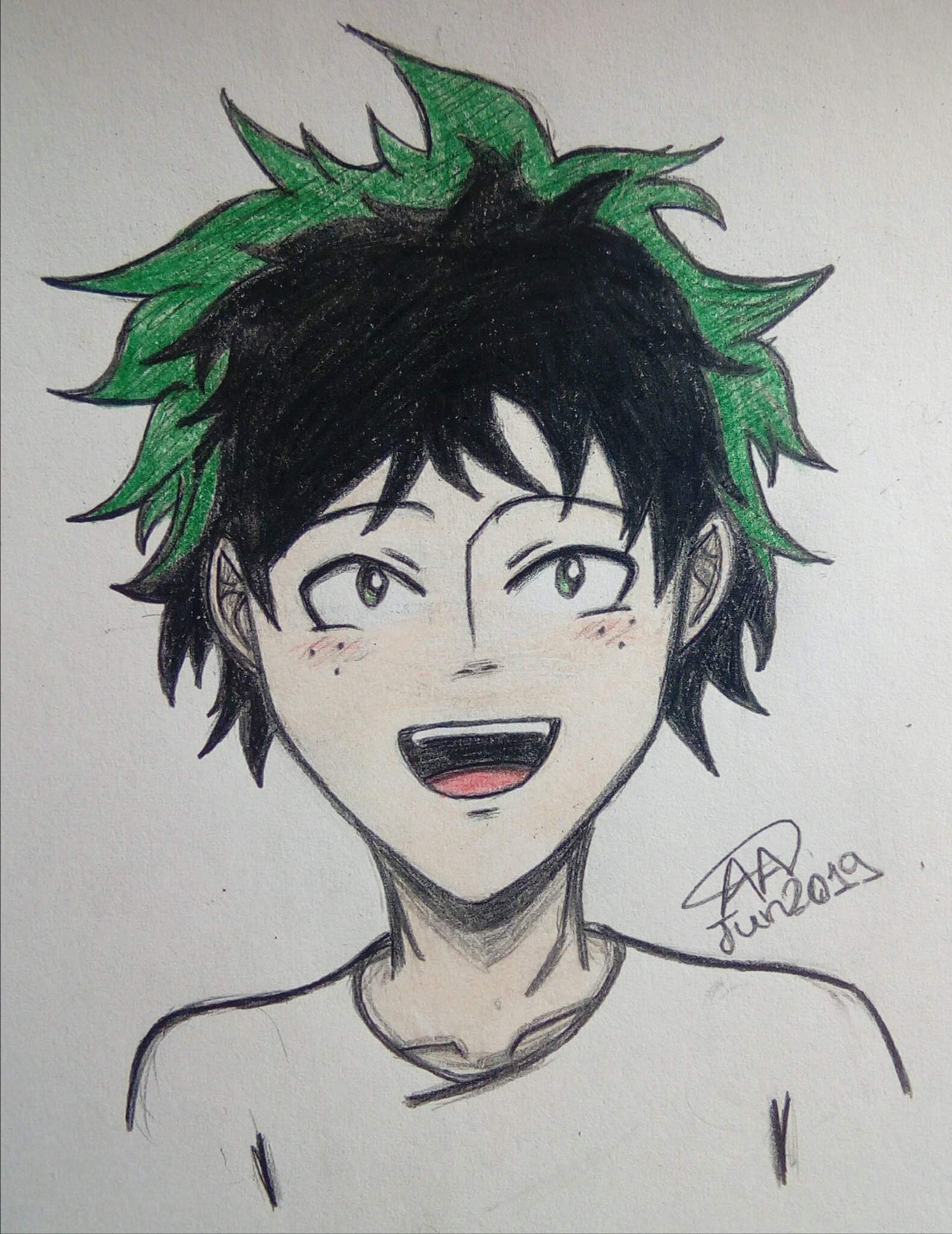 💚📓!Izuku Midoriya Doodle!📓💚 | My Hero Academia Amino