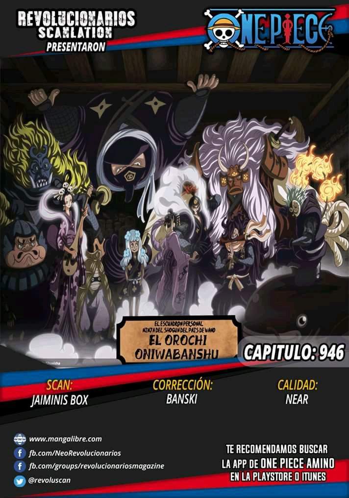 Capitulo 946 Wiki One Piece Amino