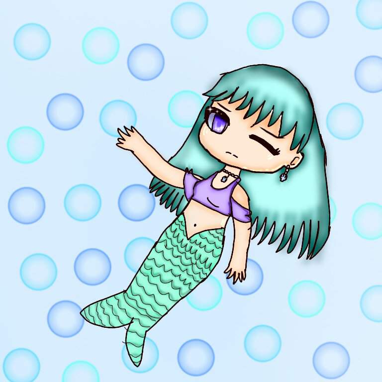 A mermaid! | Gacha-Life Amino