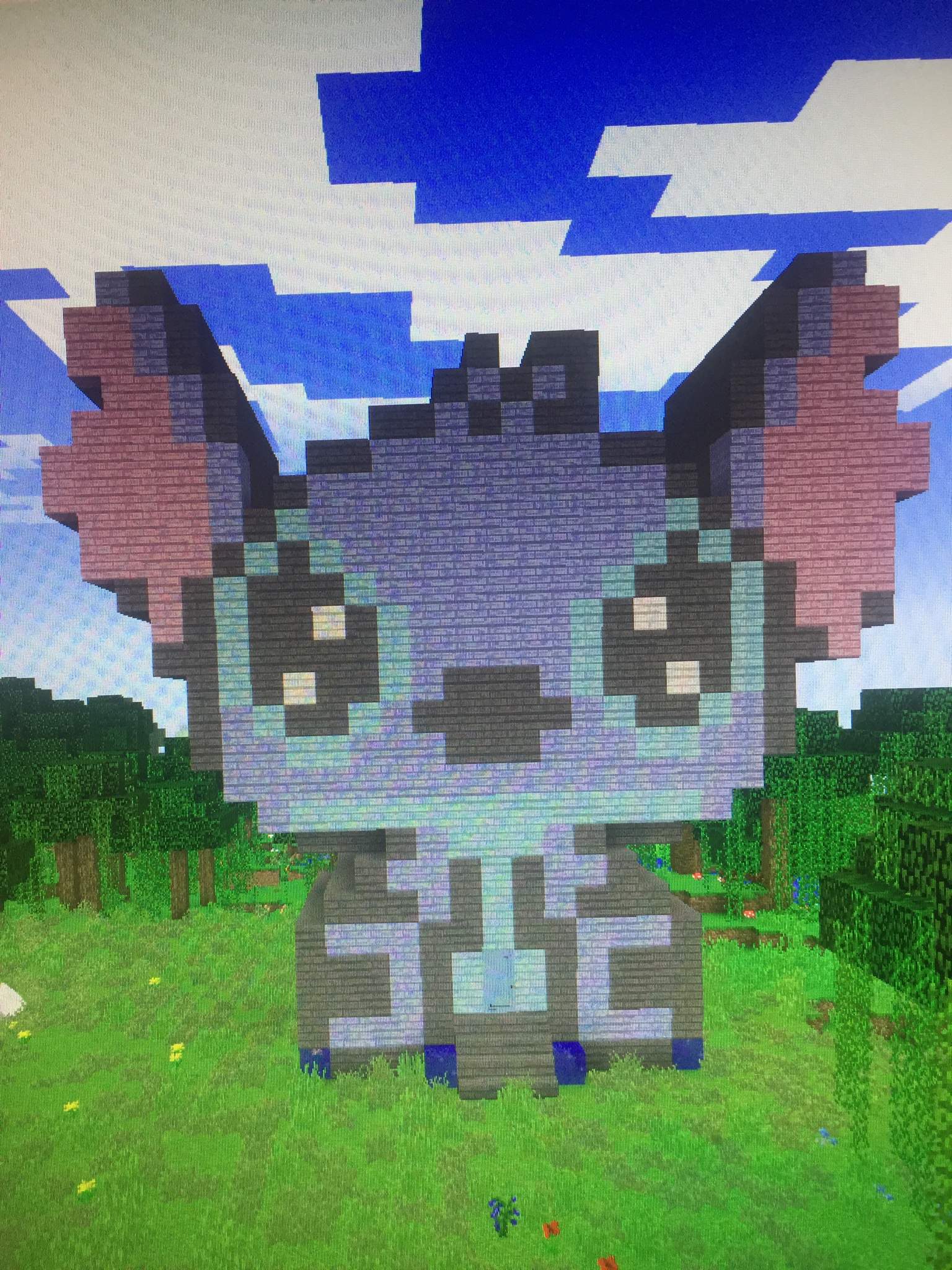 Stitch Pixel Art House | Minecraft Amino