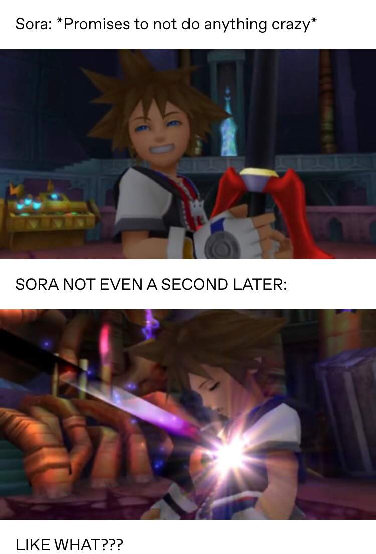 My memes for Riku and Sora. There is a video one and I’ll post it after ...