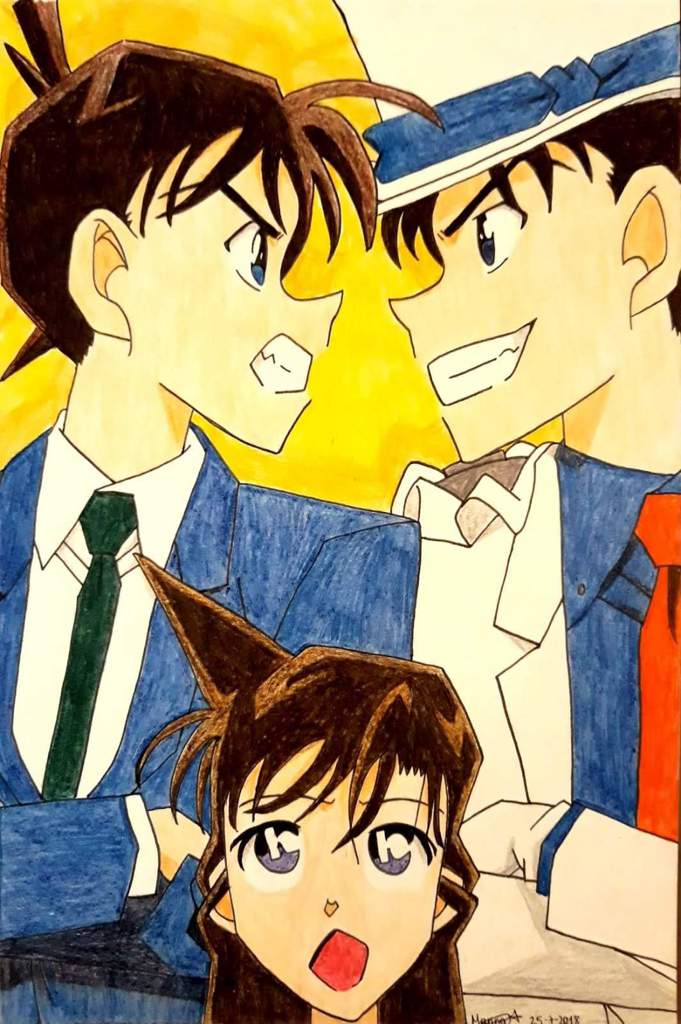 🥳Cumpleaños de Kaito Kid y Gosho🥳 | Detective Conan Español Amino