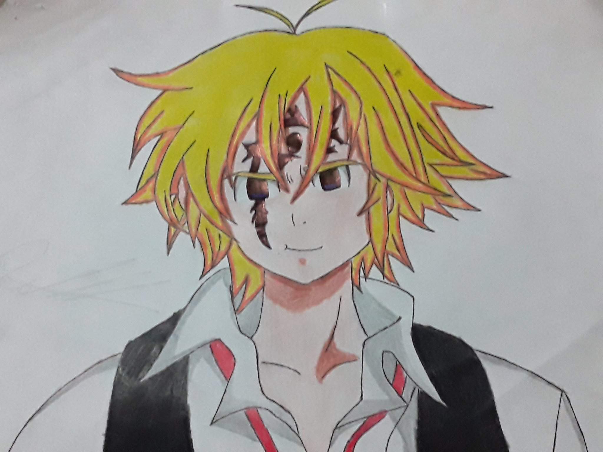 Meliodas marca demoniaca | DibujArte Amino