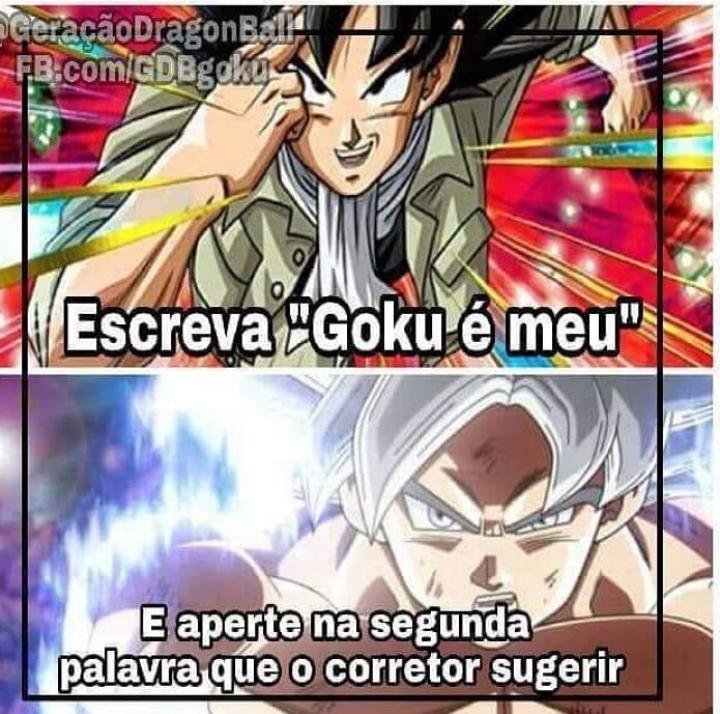 Goku é meu crush kkk;-; | Dragon Ball Super Oficial™ㅤ Amino