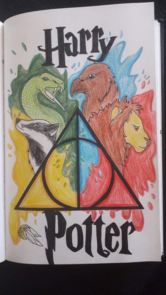 Dessin Des 4 Maison Harry Potter Facile Dessin des 4 maisons Harry Potter °•☆•° | Harry Potter Fr Amino