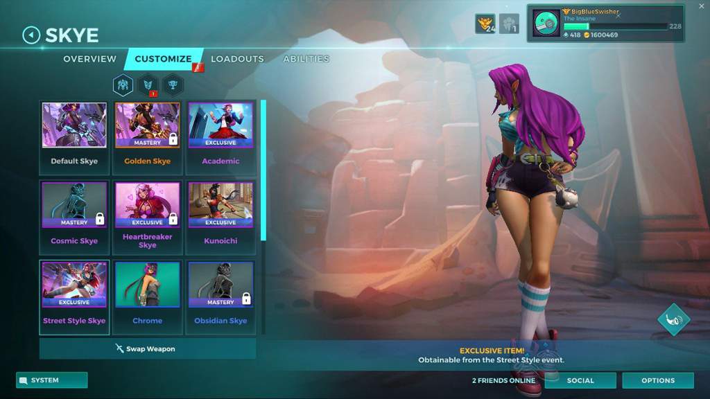 ! Obtained Street Style Skye ! | Paladins Amino Amino