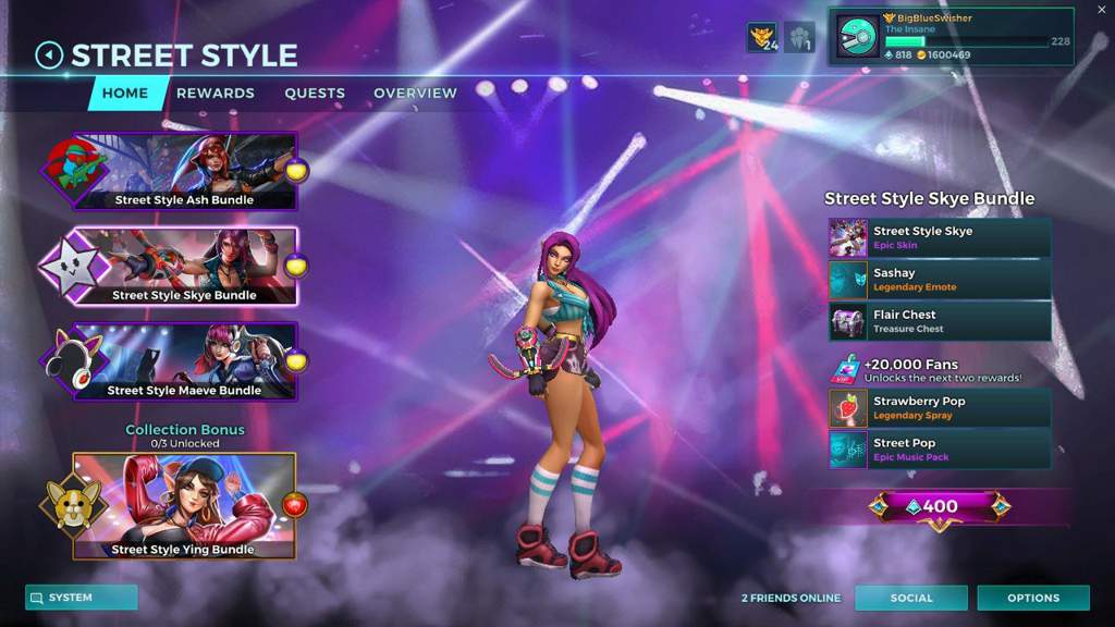 ! Obtained Street Style Skye ! | Paladins Amino Amino