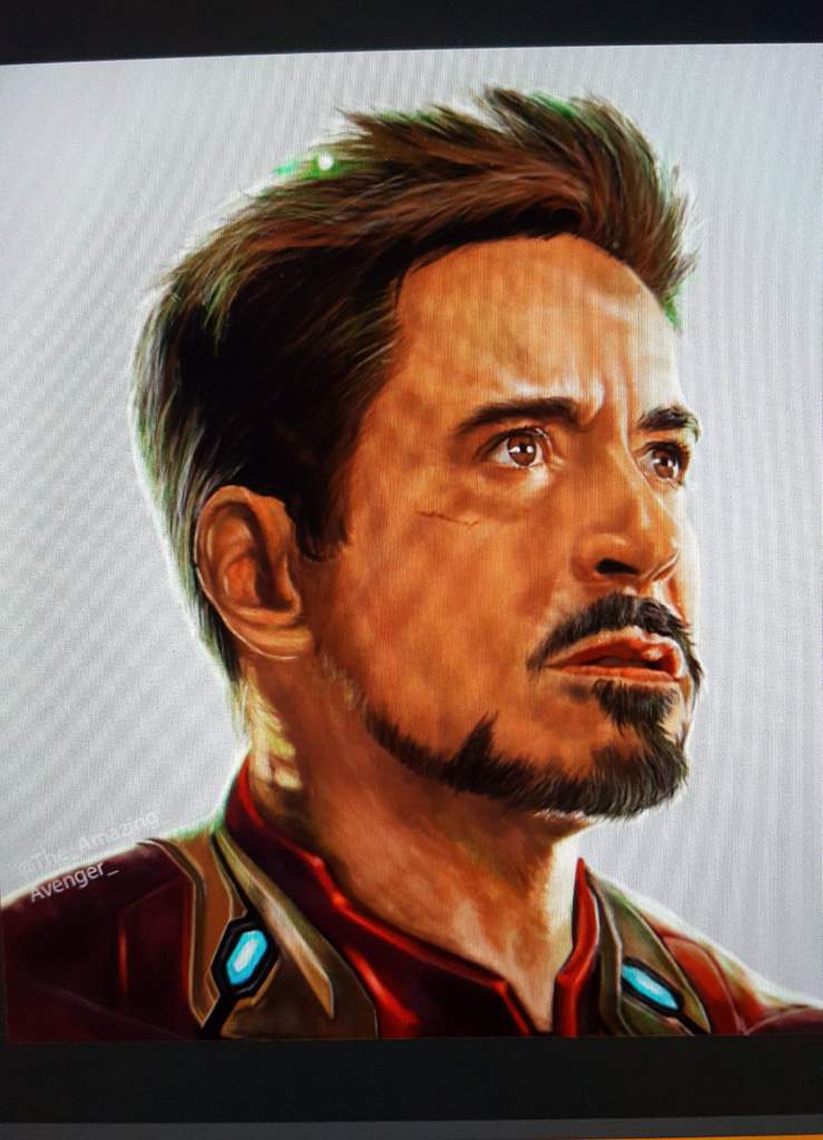 Marvel Tony Stark Avengers Infinity War Digital Art | Art Amino