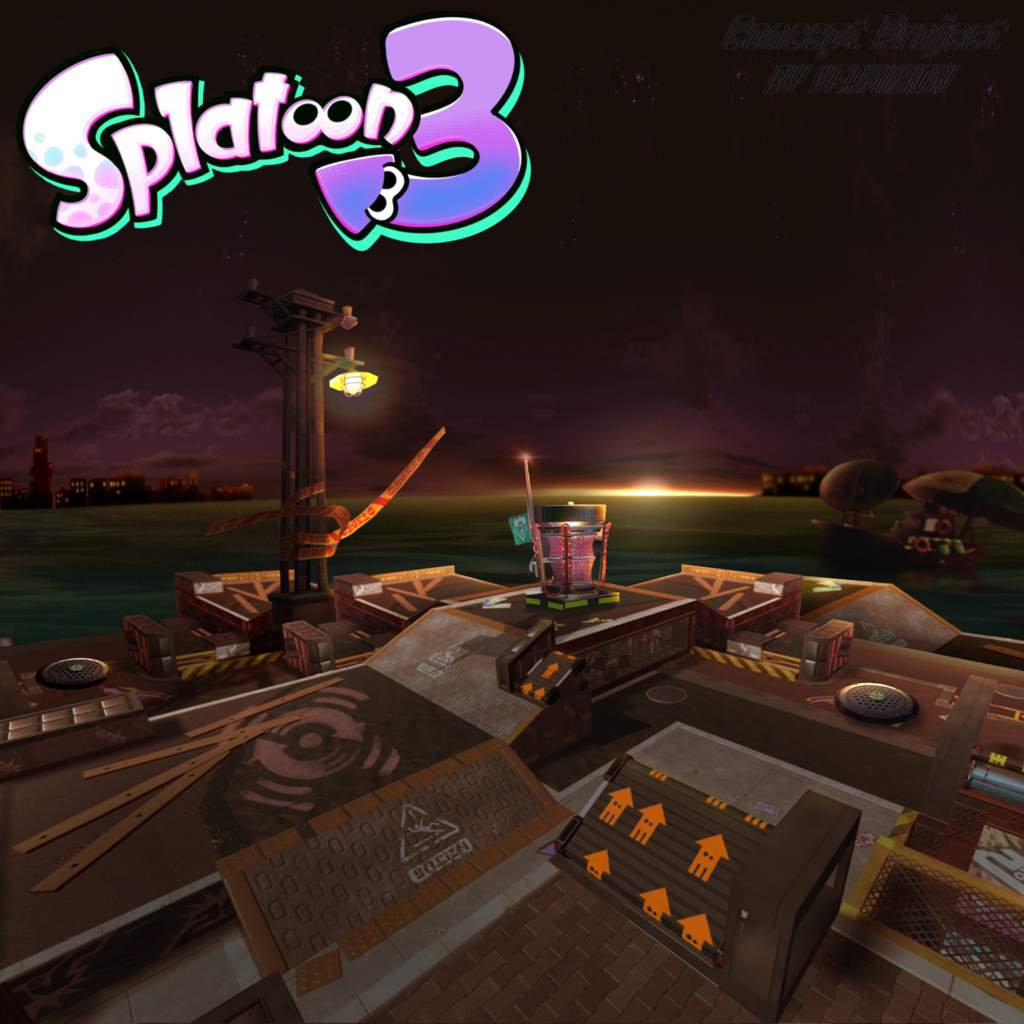 Huchen Harbour Splatoon 3 Concept Splatoon2》 Amino