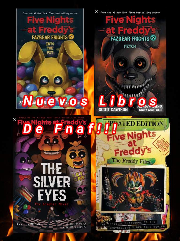 Nuevos libros de fnaf!!! | FNaF Amino [ Español ] Amino