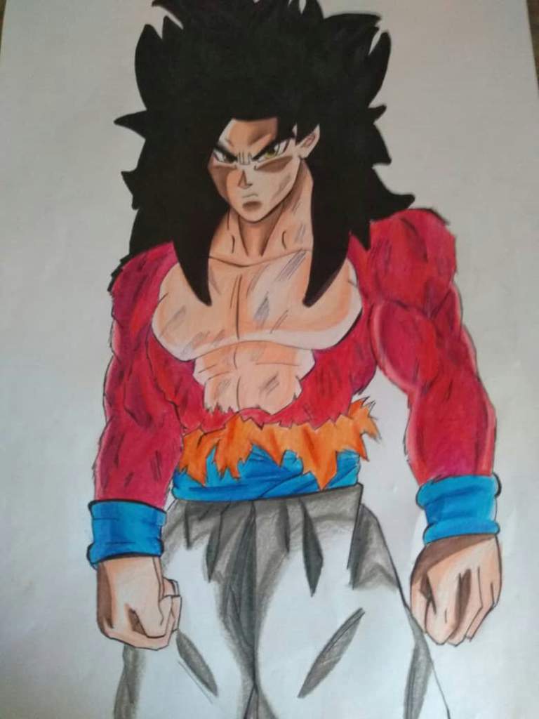 Dibujo Del Goku Chango Dragon Ball Super Oficial Amino