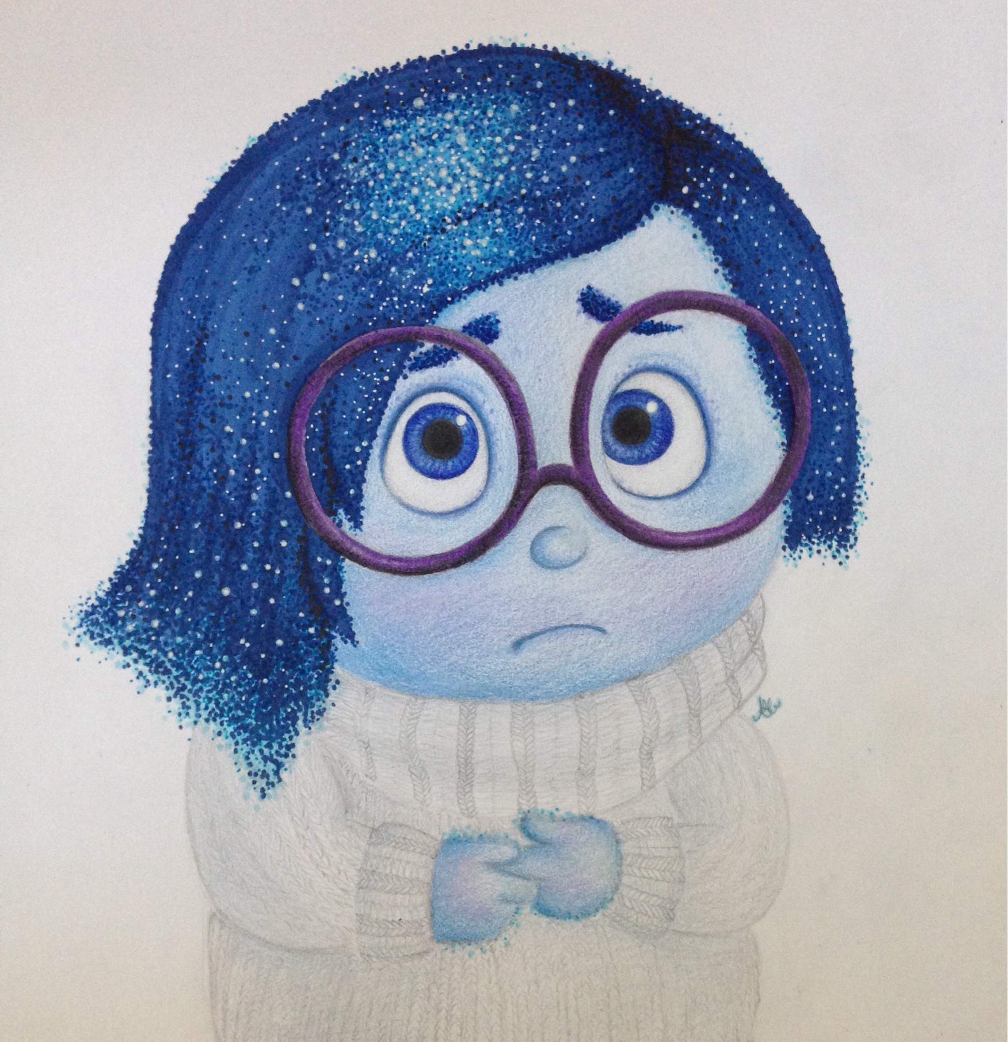 Sadness drawing | Disney Amino