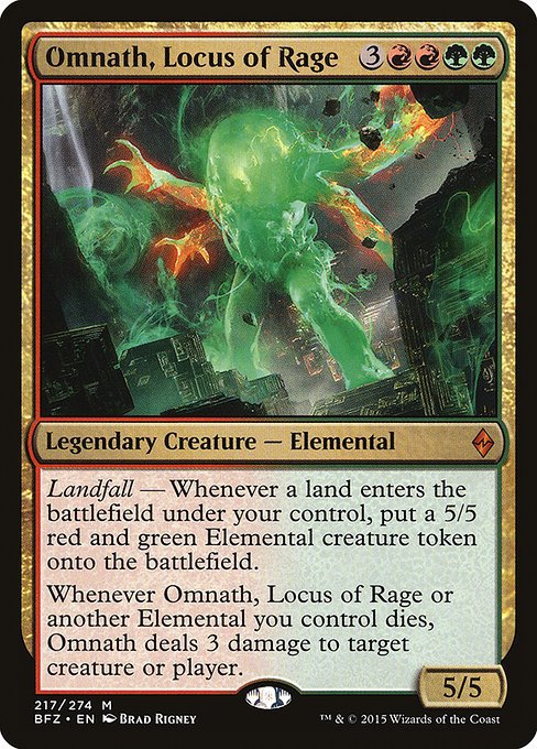 Omnath, Roiling Mad (2020 EDH Deck tech) | MTG Amino