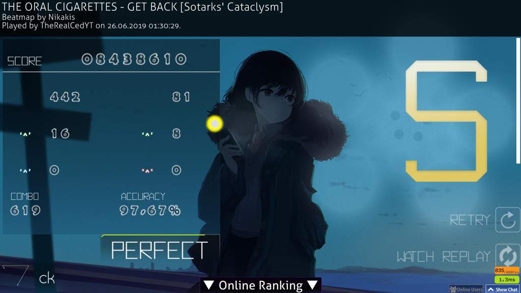 Finally My First 300pp Play 314pp Osu Amino