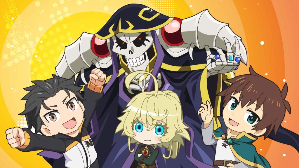 Mini Crossover Anime 'Isekai Quartet' Announced - Forums 