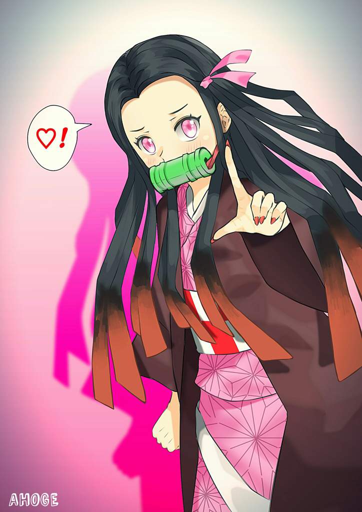 Nezuko in the title | Anime Amino