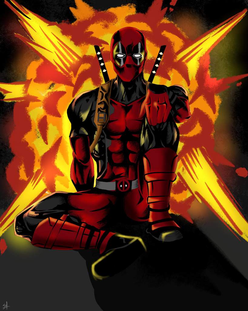 Deadpool fan art | Comics Amino