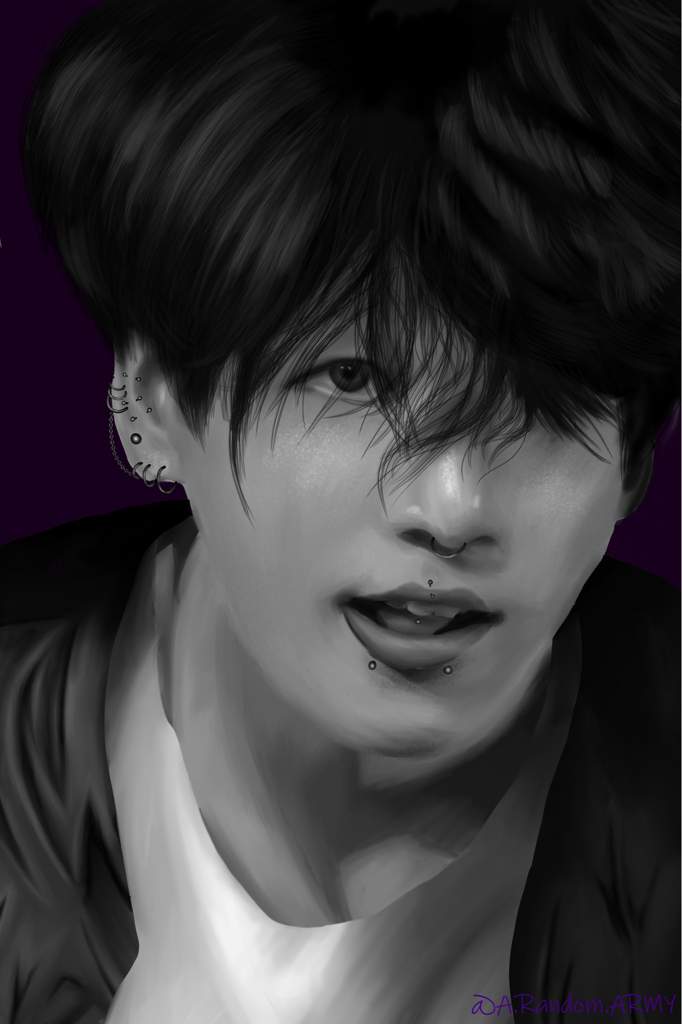 Long Haired Jungkook Fanart 💜 | ARMY's Amino