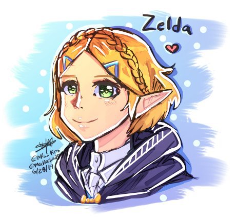 Zelda With Short Hair | Zelda Amino