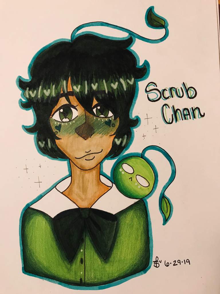 Redraw Of ScrubChan Bijuu Mikes Scrubs Amino