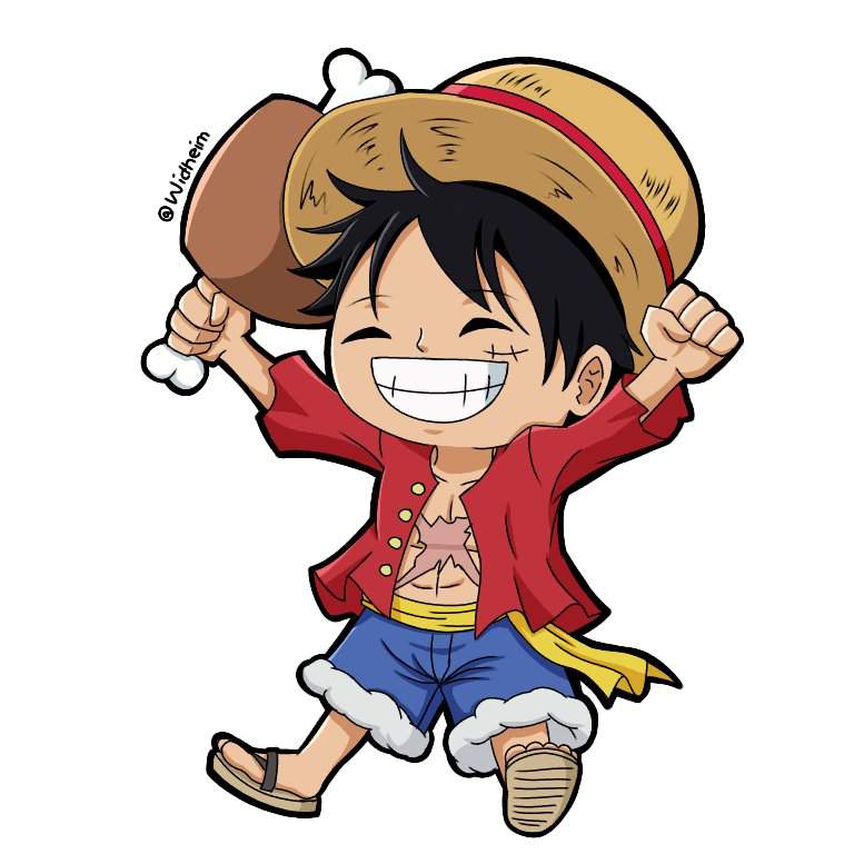 One Piece Chibi Manga Luffy One Piece Png Clipart 2032656 Pinclipart ...
