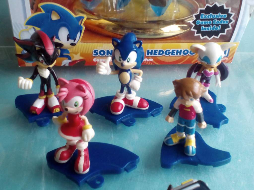 sonic the hedgehog mini figures