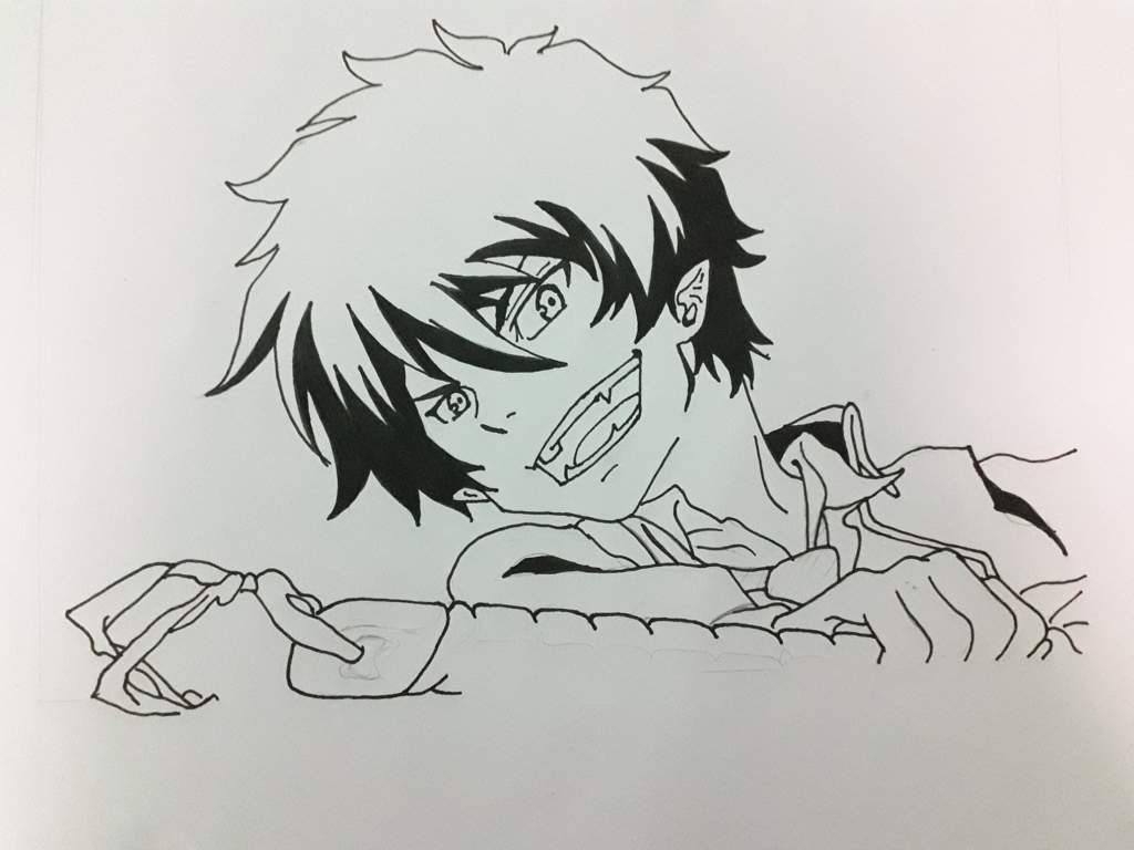 Drawing Rin Okumura Blue Exorcist Amino