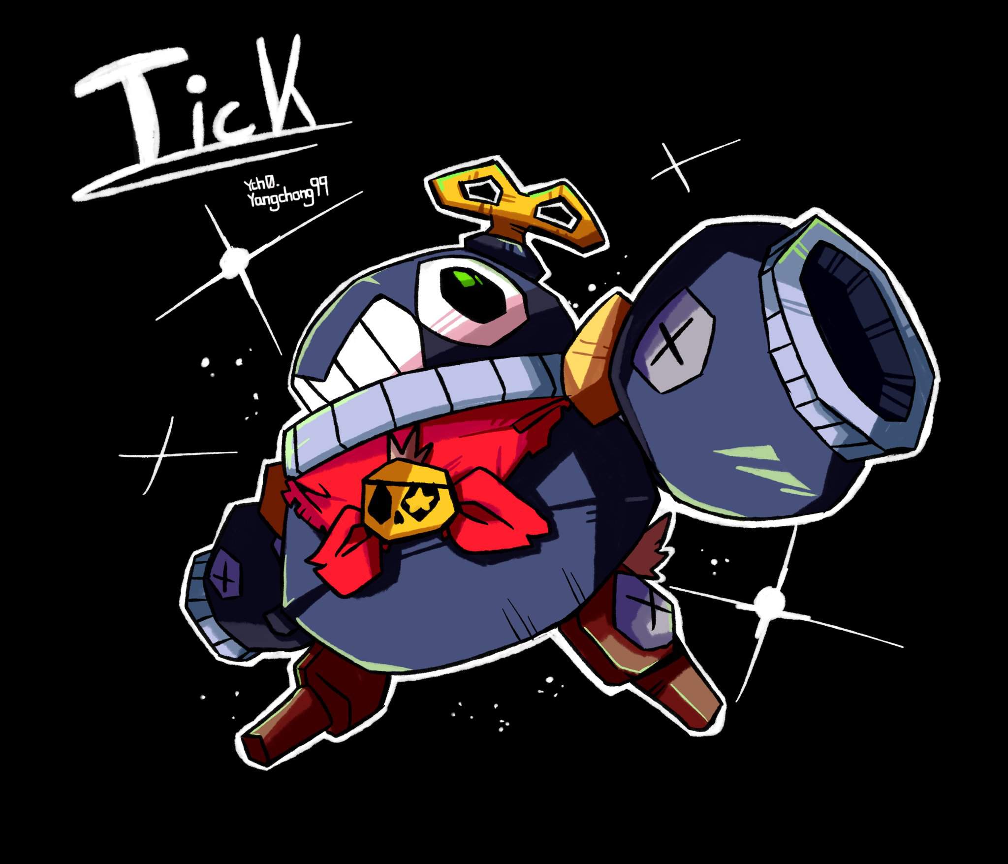 Tick drawing | Brawl Stars Amino