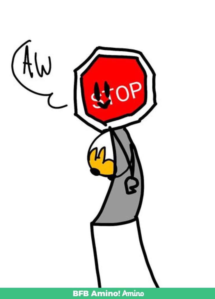 Stop sign | Wiki | BFB Amino! Amino