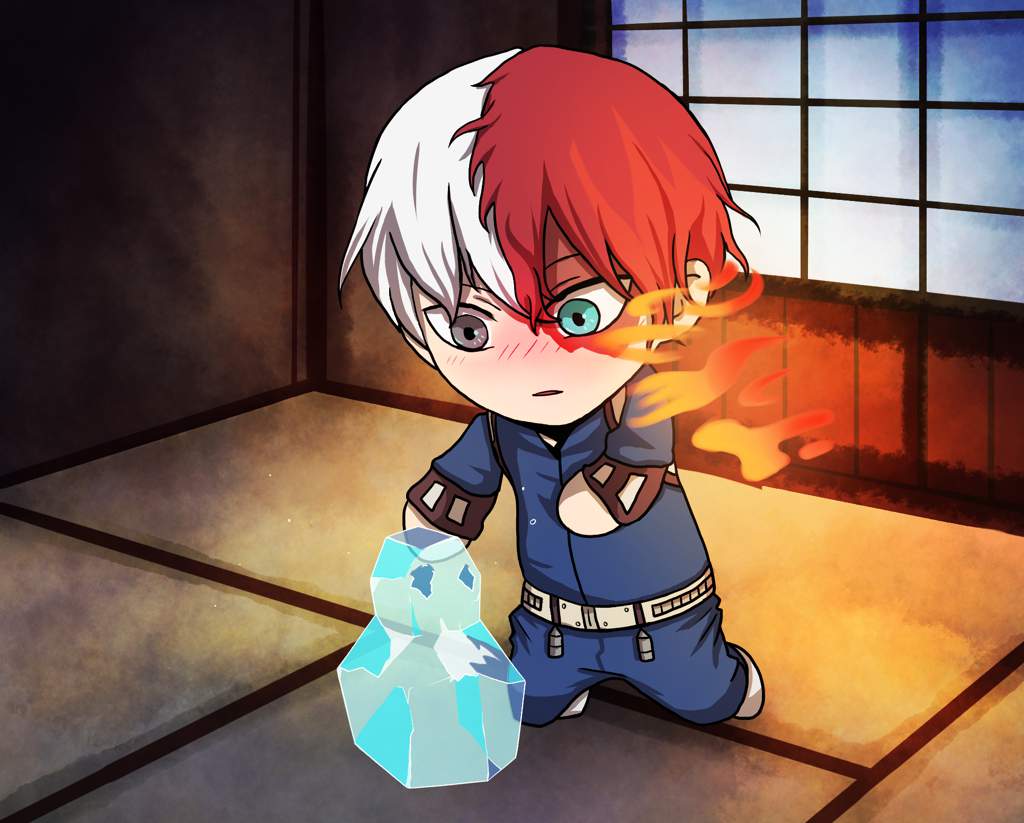 Fire and Ice: Todoroki Animation | My Hero Academia Amino