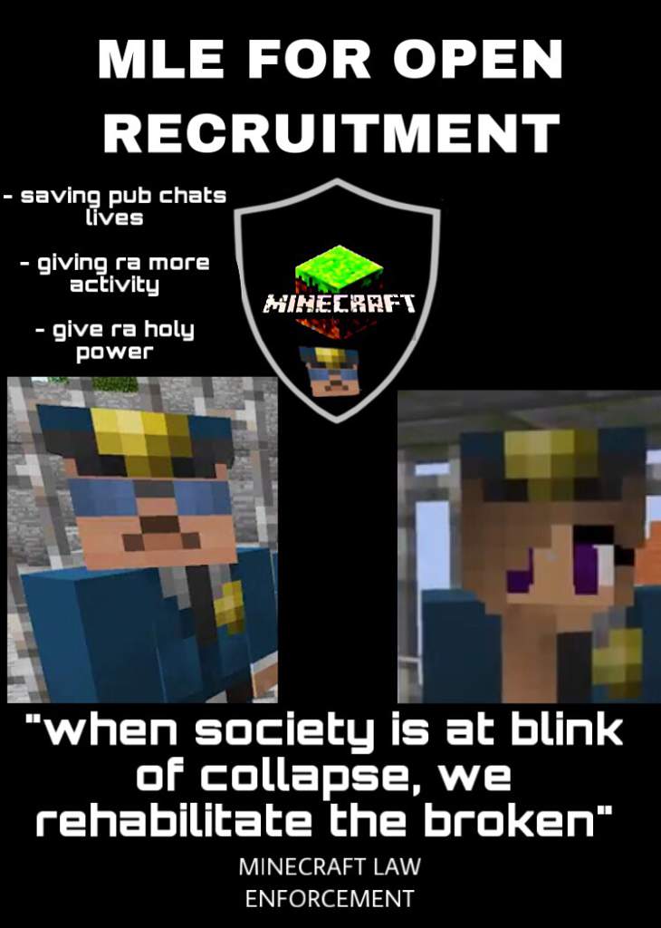 Minecraft Law Enforcement Wiki Roblox Amino - frost wiki roblox amino