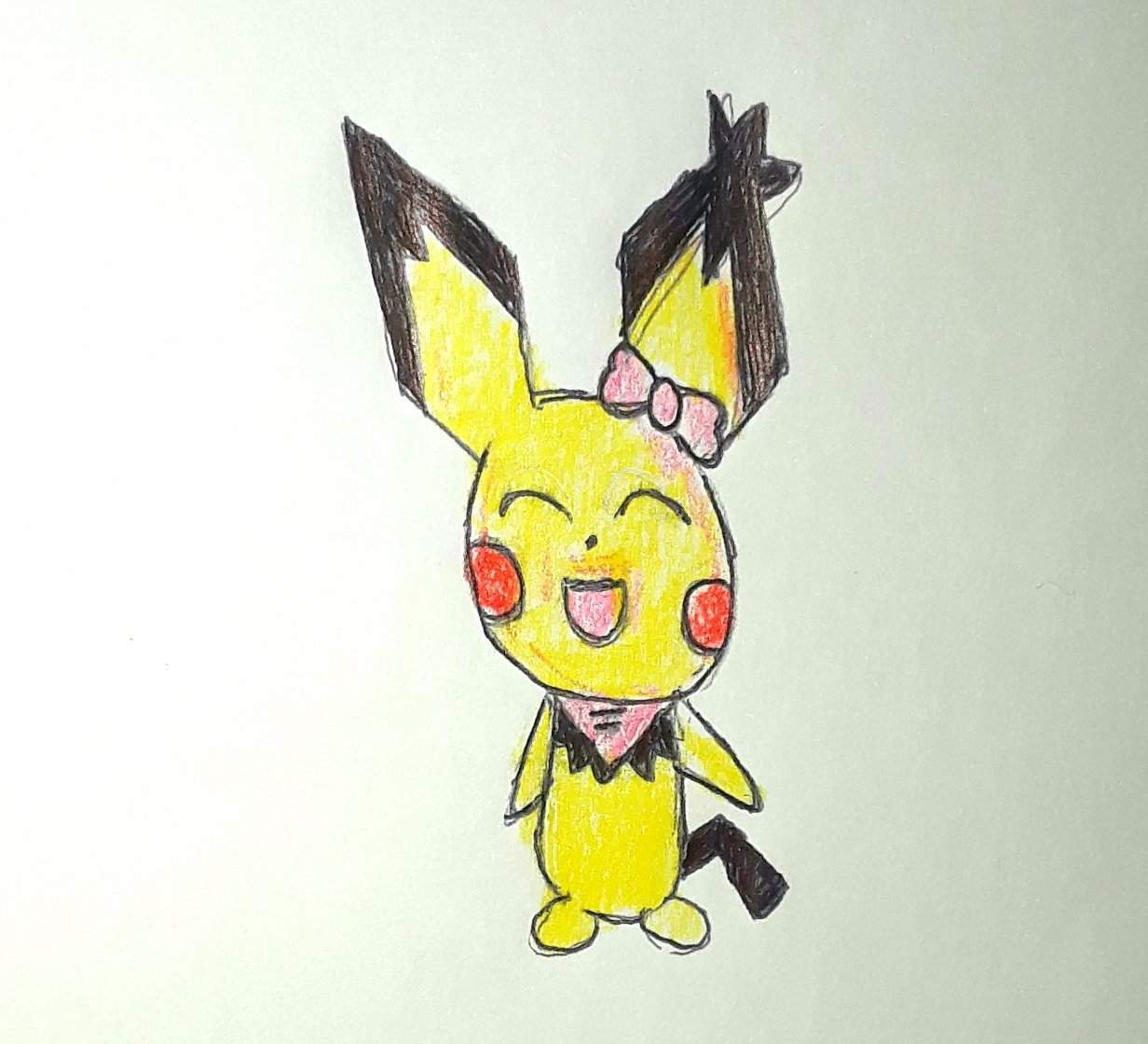 Meet sparks the pichu!💟 | Pokémon Amino