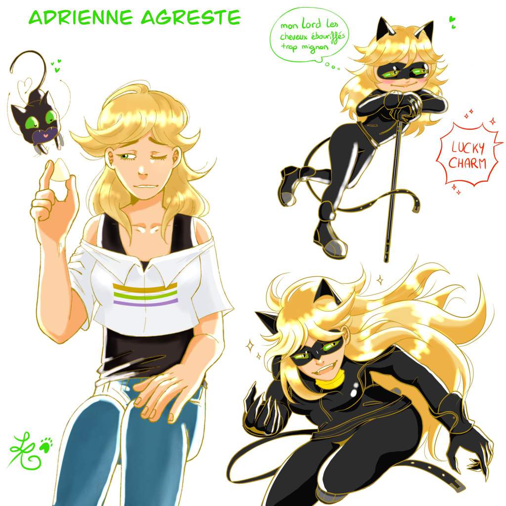 Adrienne Agreste Aka Chat Noir Miraculous Ladybug Fr Amino