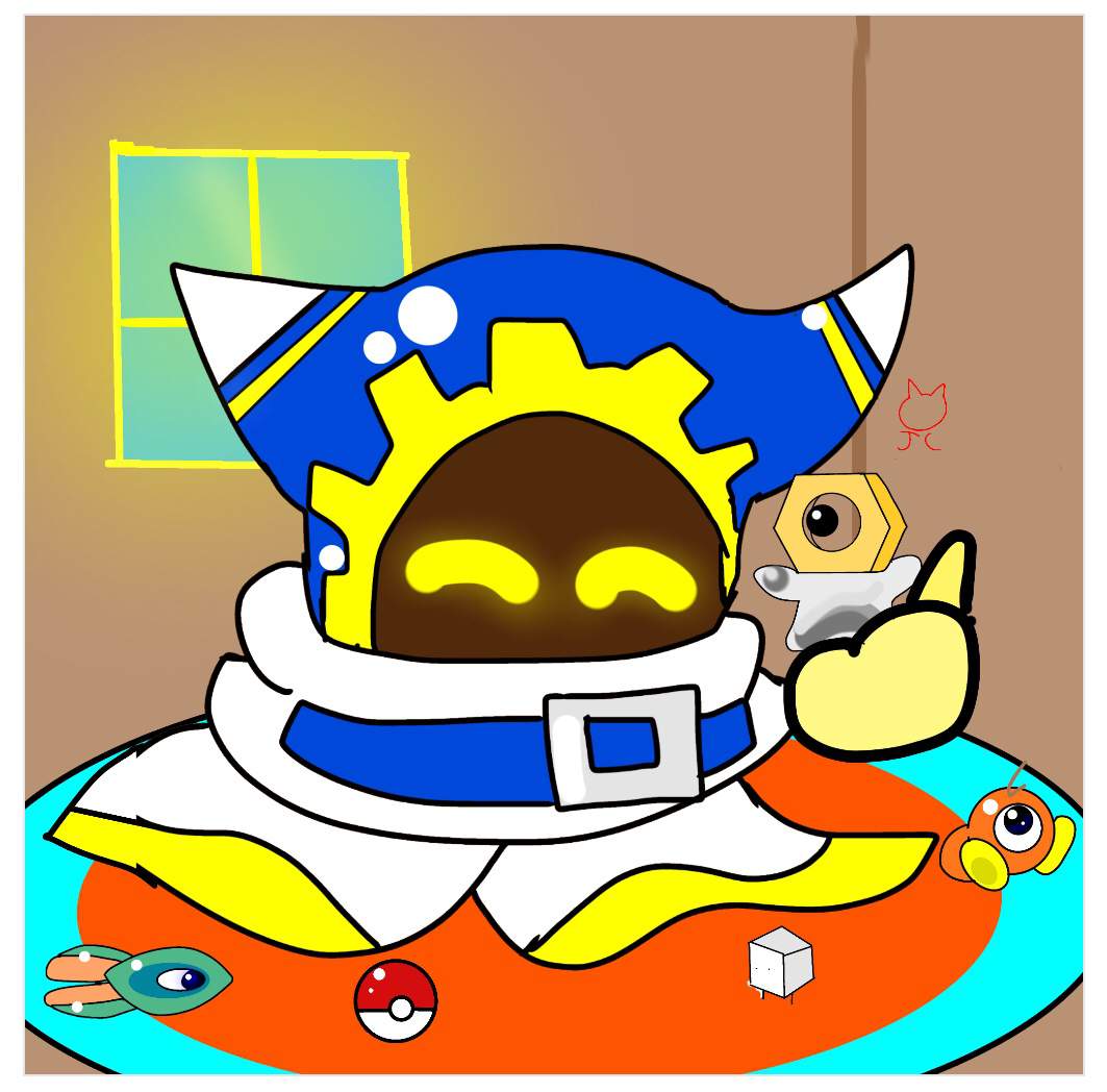 Magolor Playing with Toys! (Redraw) | Kirby Amino