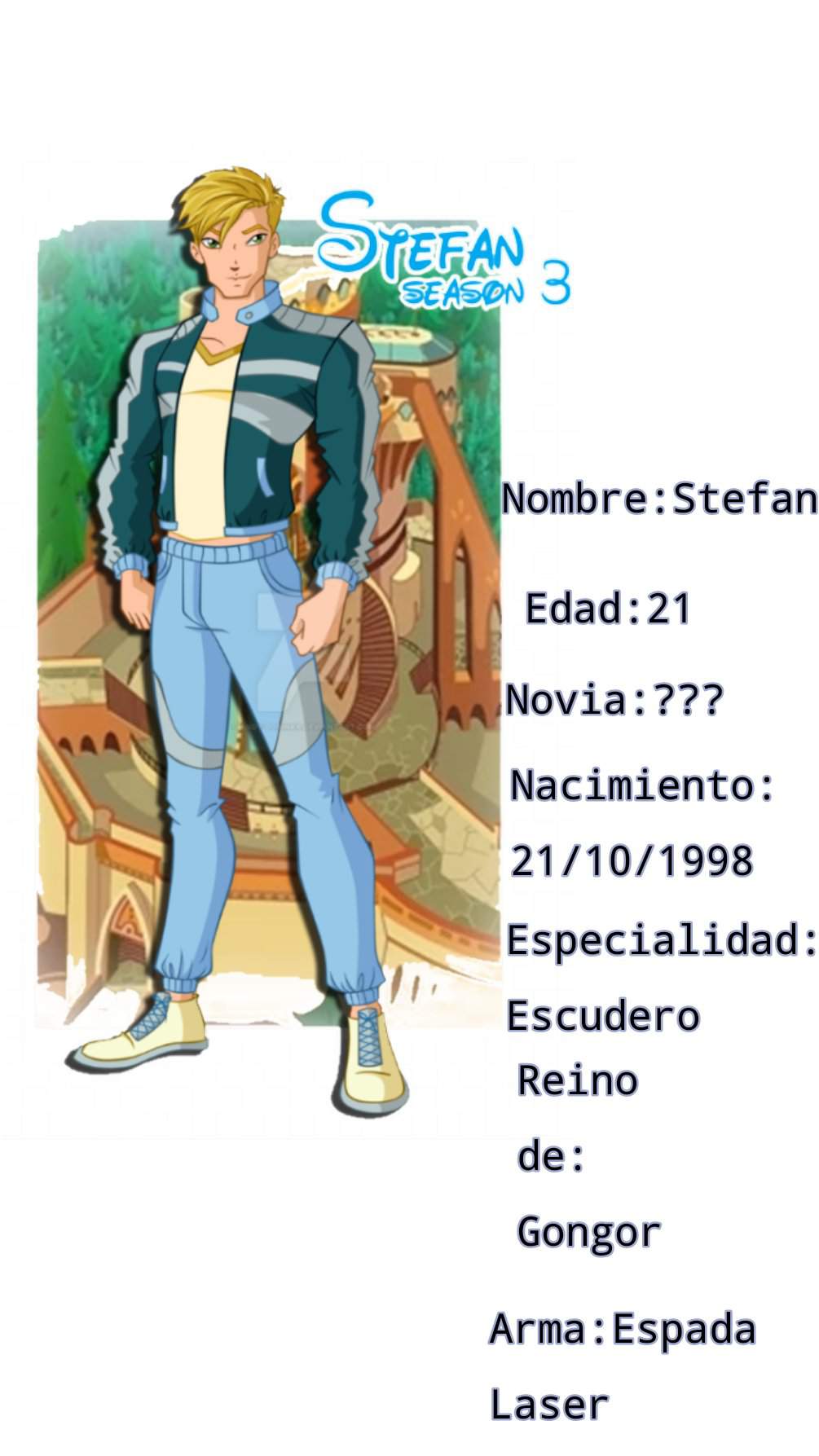 Stefan (Principe de Gronor) | Wiki | Winx Club En Español Latino Amino