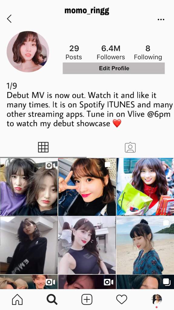 Breaking News Momo Solo And Instgram Twice 트와이스 ㅤ Amino