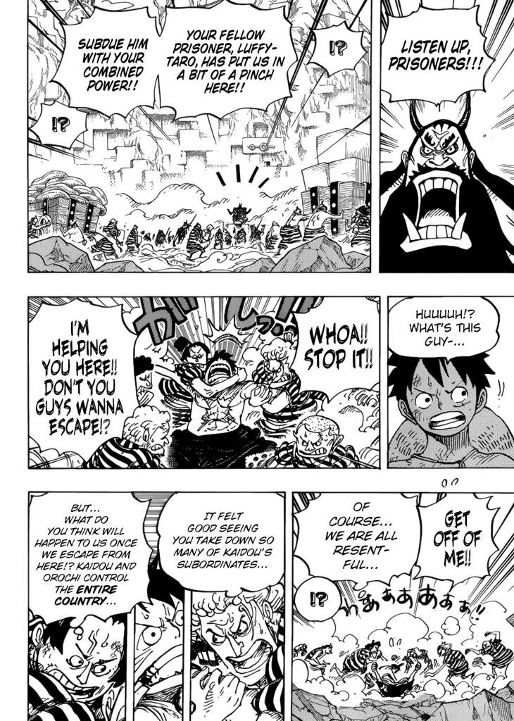 One Piece Chapter 948 Kawamatsu The Kappa Takes The Stage Analysis One Piece Amino