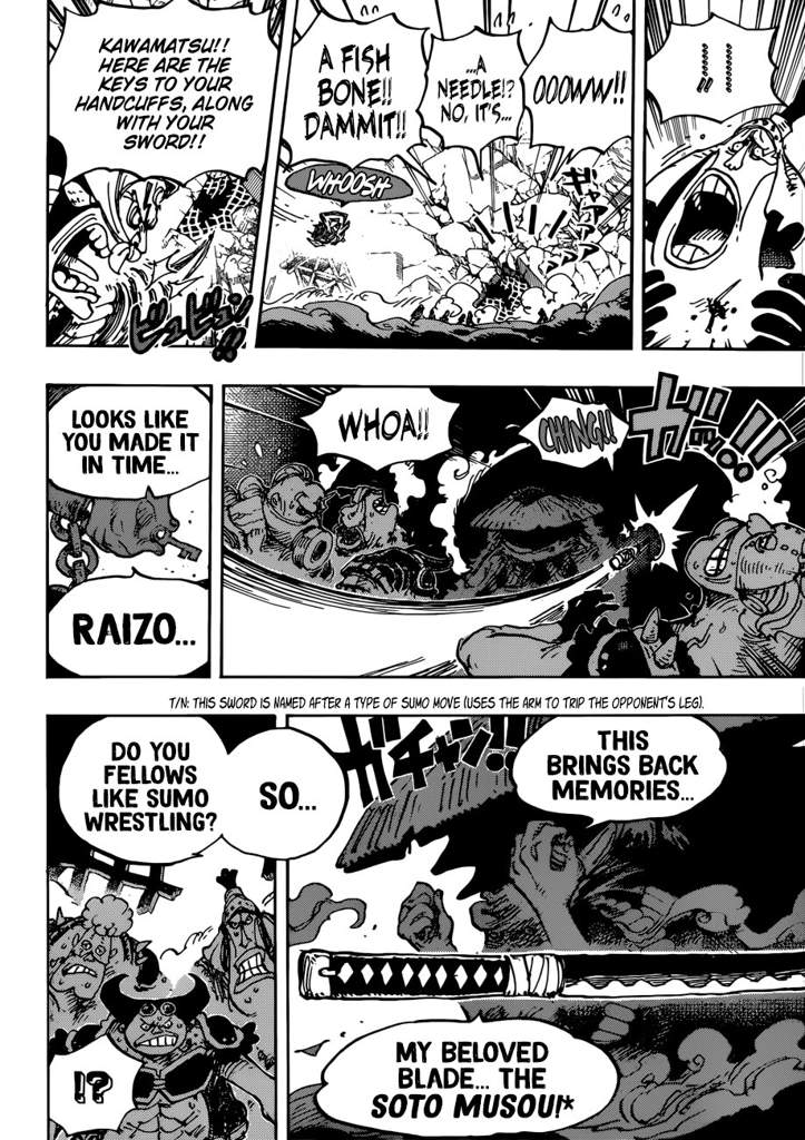 One Piece Chapter 948 Kawamatsu The Kappa Takes The Stage Analysis One Piece Amino