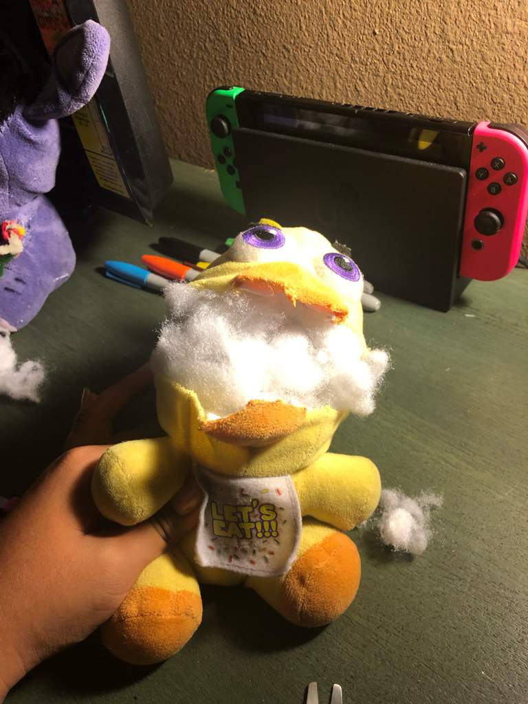 withered chica plush