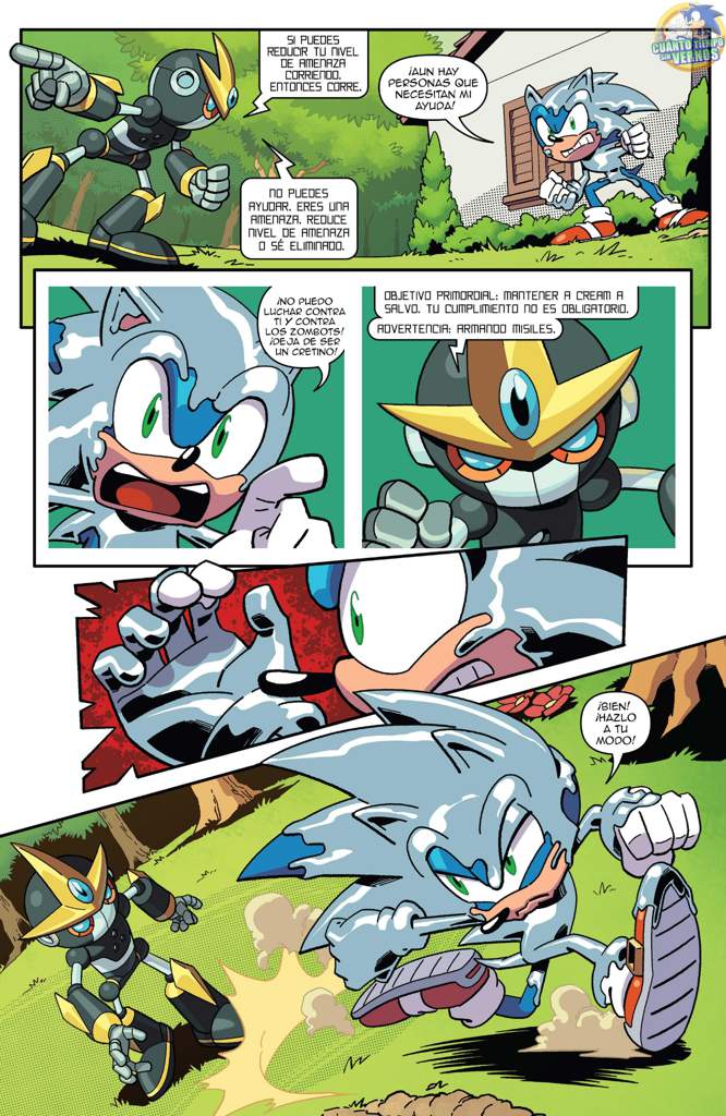 Sonic The Hedgehog #18 (Comic IDW) Traduccion Español | Sonic the