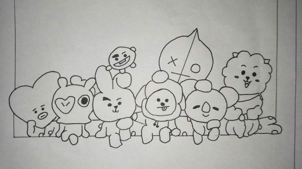 🌟BT21 Drawing 🏼 | BTS Amino