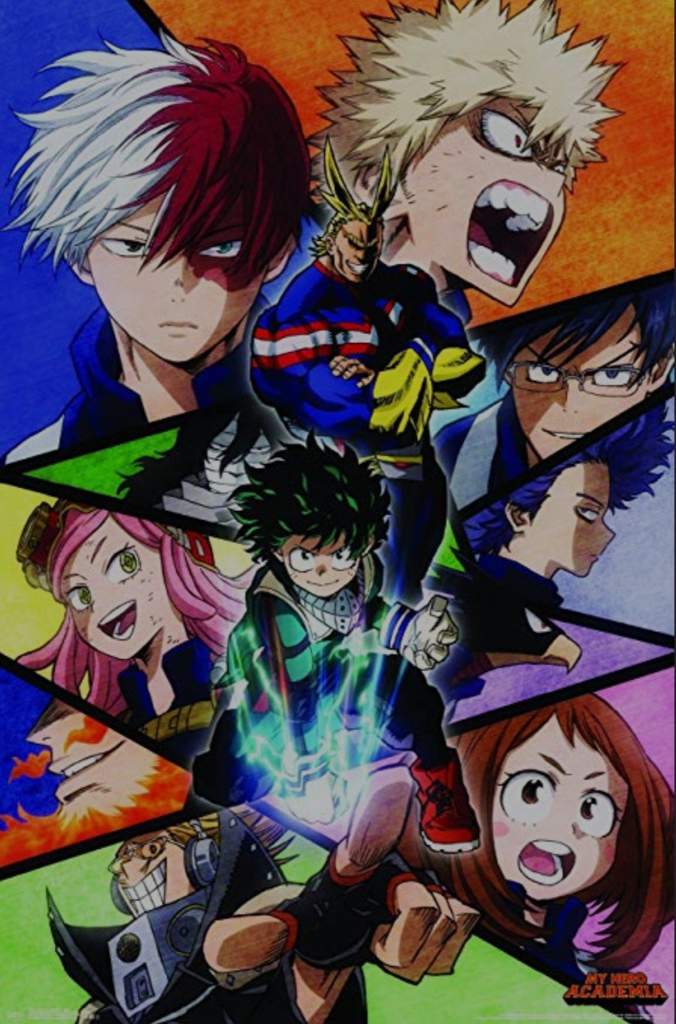 《Bnha Poster Redraw》 | My Hero Academia Amino