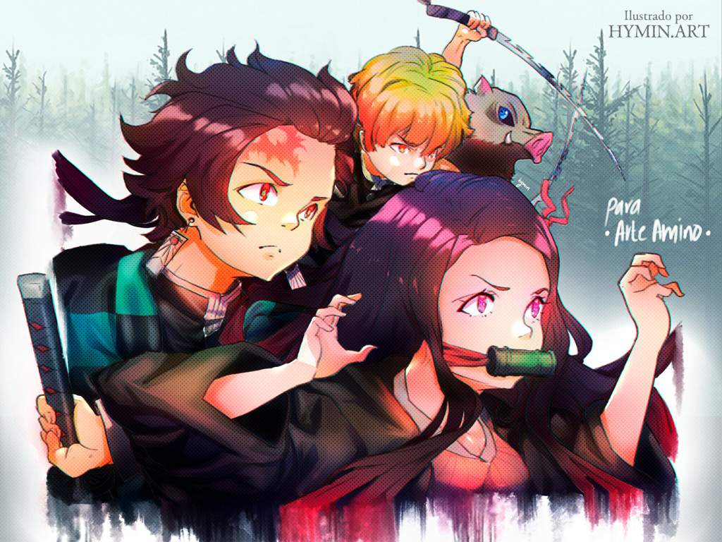 Demon Slayer Kimetsu No Yaiba ᵇʸ ʰʸᵐⁱⁿ Arte Amino Amino