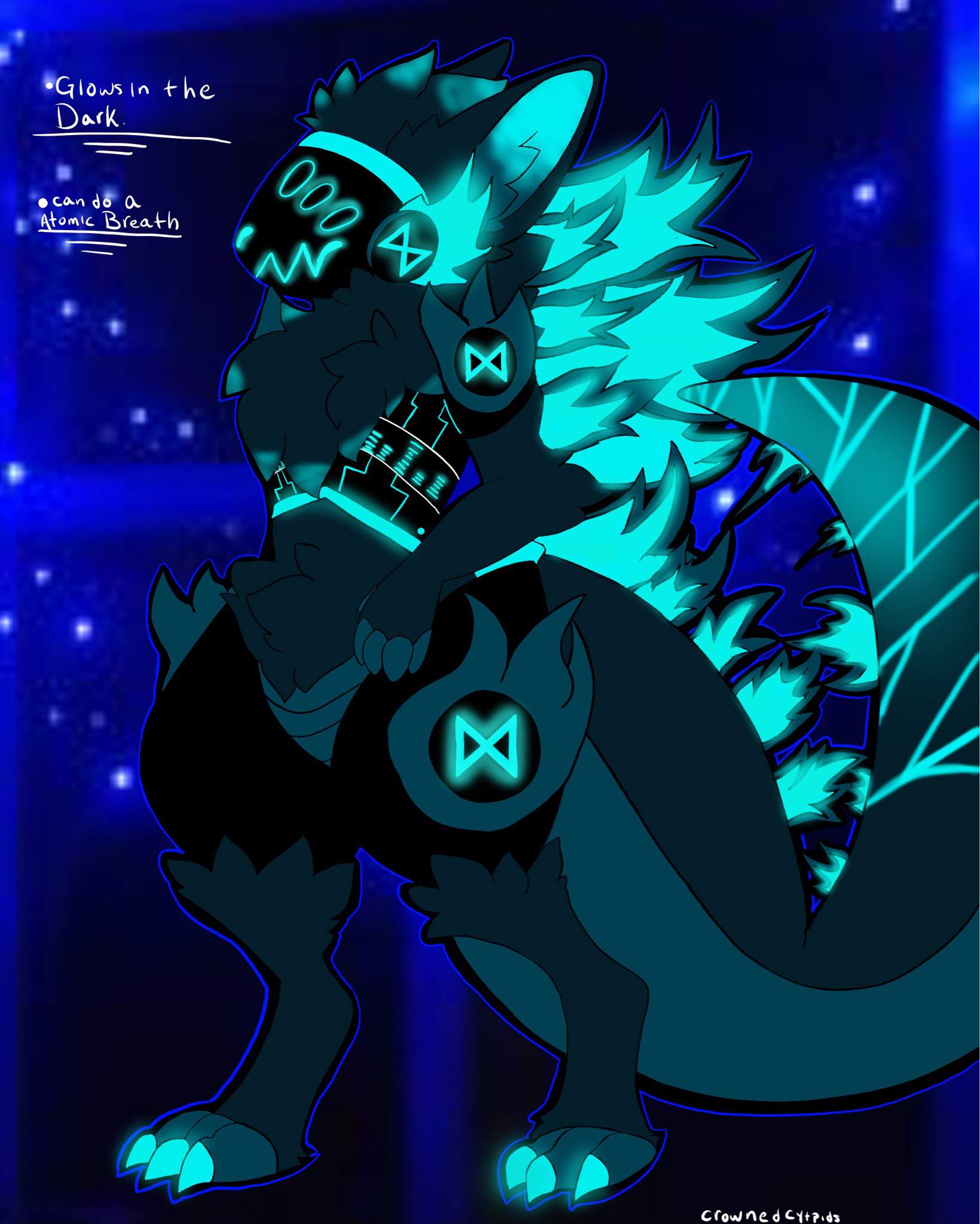 Godzilla inspired Protogen ┇☆ | Primagen/Protogen Amino Amino