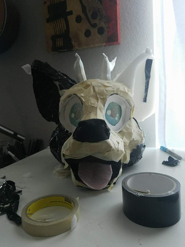 Blue fursuit refurb | Furry Amino